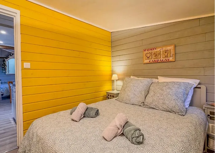 度假居 Petit Ideal A La Campagne Avec Parking *